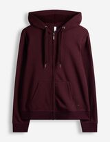 Sweatjacke - Regular Fit - Lila