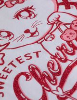 T-shirt - Print - wit