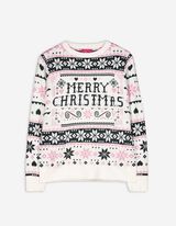 Maglione - Natale - rosa