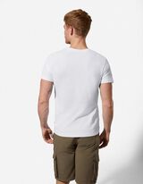 Tričko - Gomb&iacute;kov&aacute; li&scaron;ta - biely