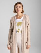 Dugi kardigan - Bočni prorez - bez