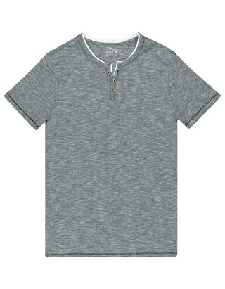 Herren Shirt in Melange-Optik