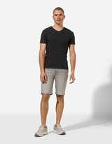 T-Shirt - Slim Fit - Schwarz