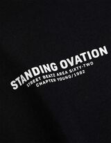 Hosszú ujjú felső - Túlméretezett fazon - fekete