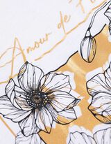 Top - Přední potisk - bílá