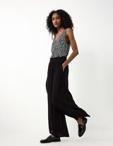 Culotte - Wide Fit - Schwarz