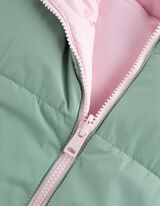 pikowana kamizelka - Odwracalne - turkusowy