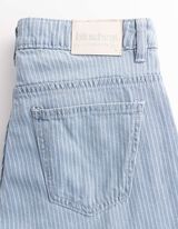 Jeans - Streifen - blau