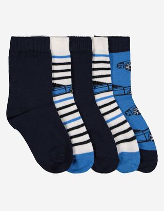 Sokken - Set van 5 - wit
