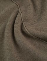 Pletena haljina - Mešavina viskoze - tamno-zelena