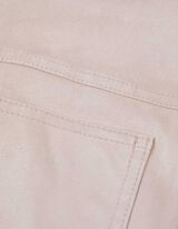 Giacca scamiciata - Imitazione di camoscio - beige