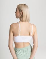 Bustier - grotendeels naadloos - wit