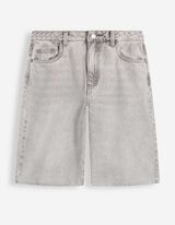 Bermuda  - Relaxed Fit - grau