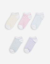Calze sneakers - Confezione da 5 pezzi