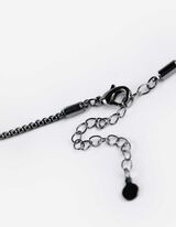 Kette - Ziersteine - bronzefarben