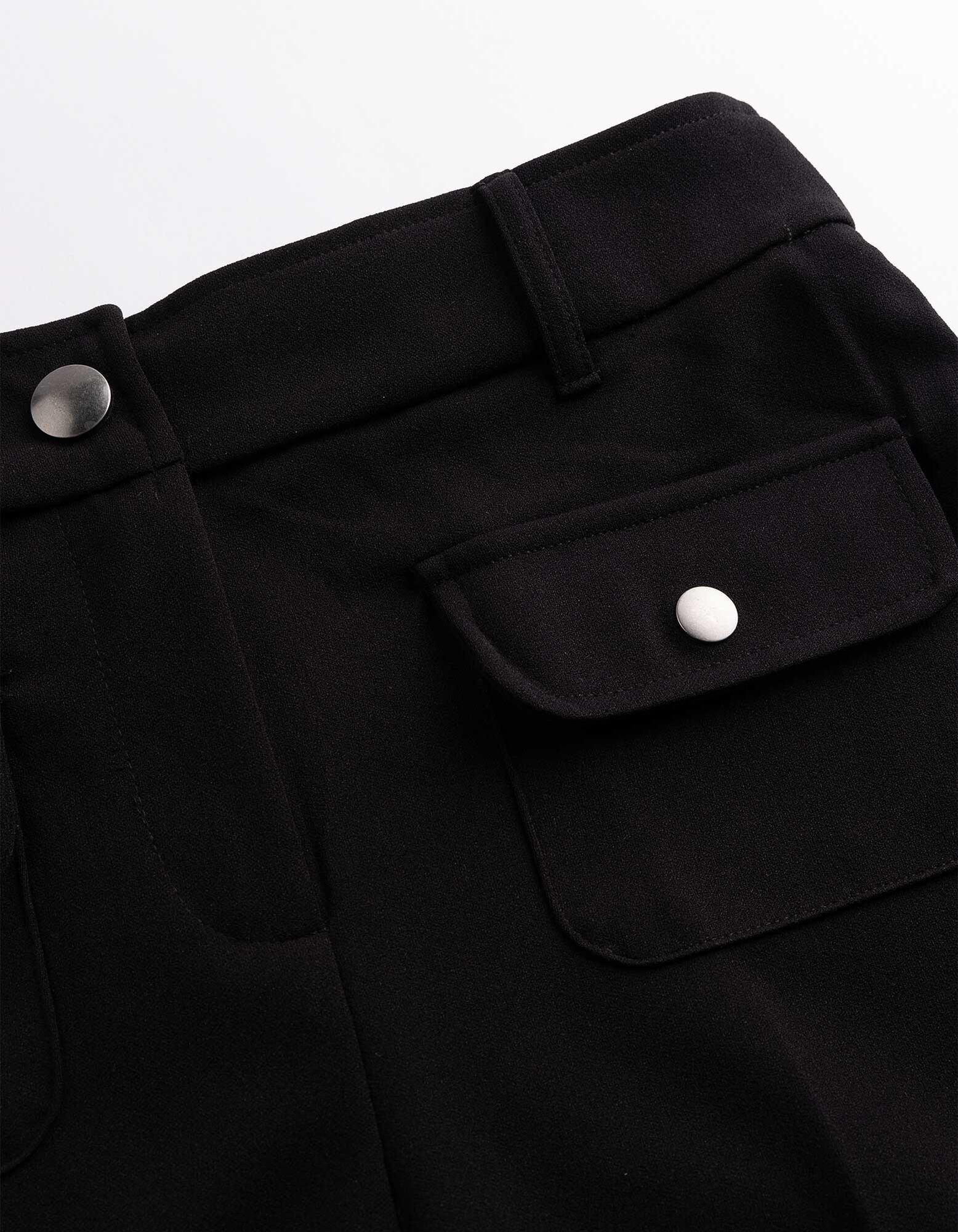 Hose - Slim Fit - Schwarz