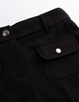 Hose - Slim Fit - Schwarz