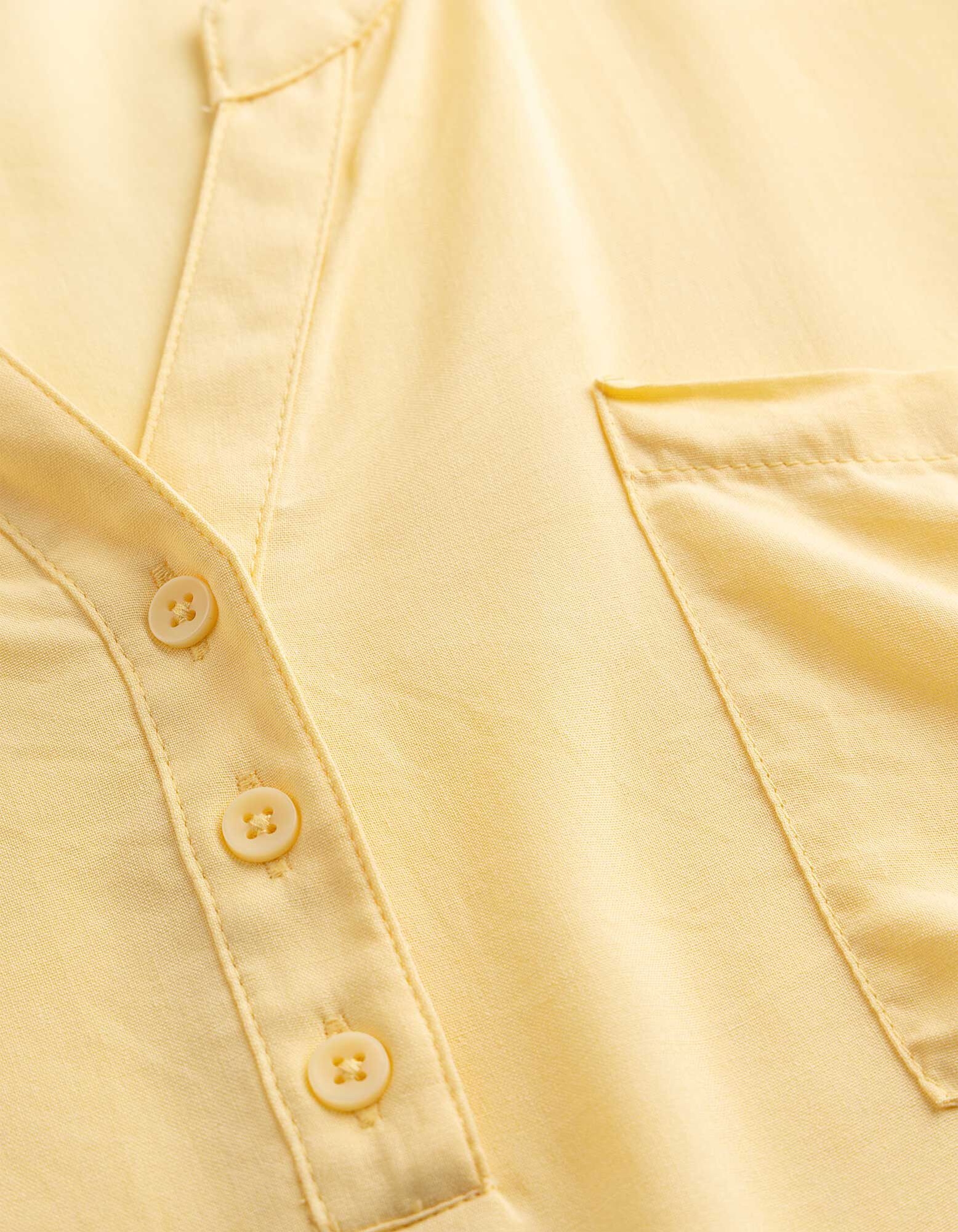 Bluse - Viskose - hellgelb