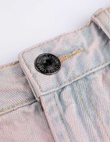 Šortky - Barvený denim - svetle  modra