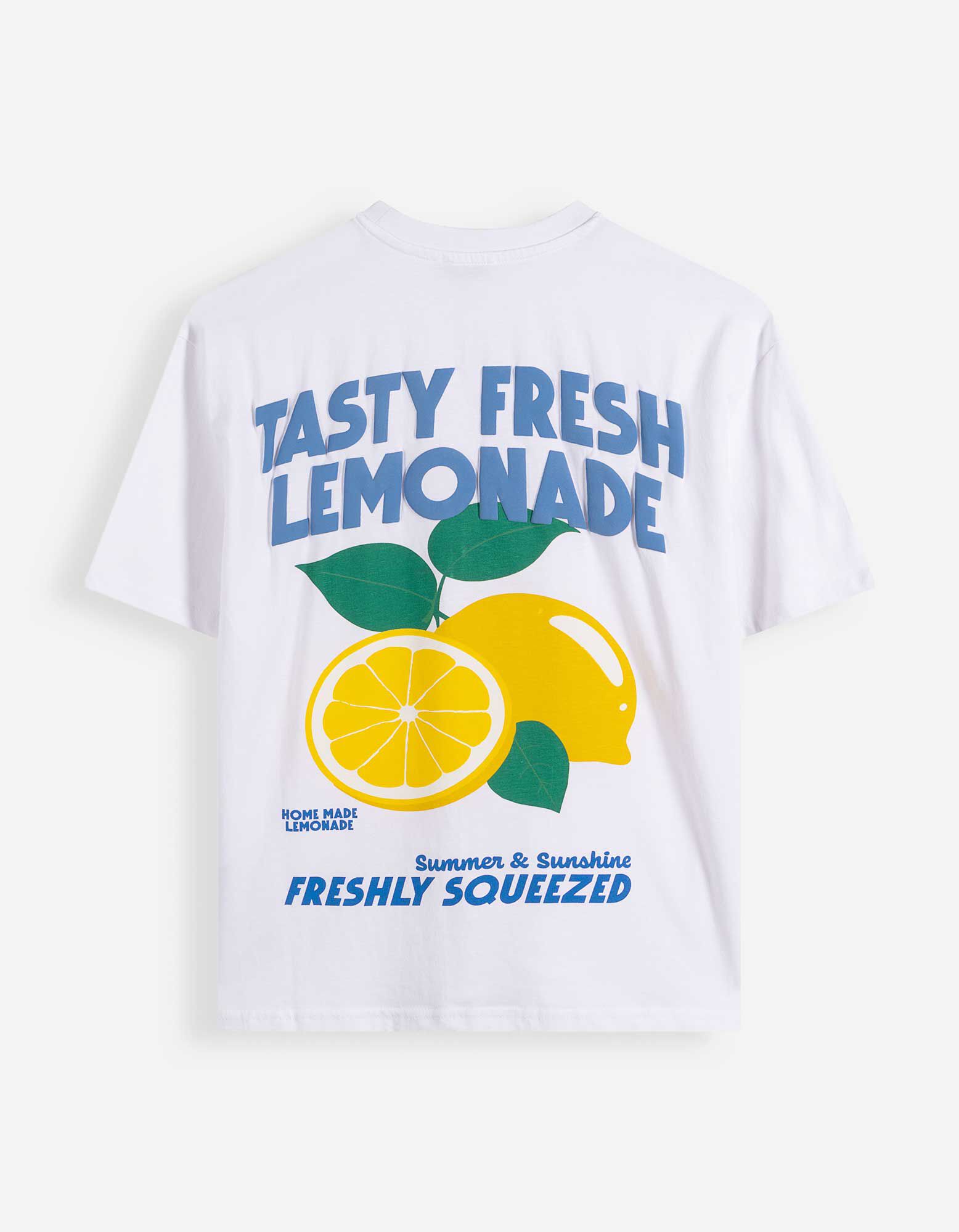 T-Shirt - Print - Wei&szlig;