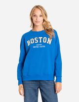 Felpa - Ricami - blu scuro