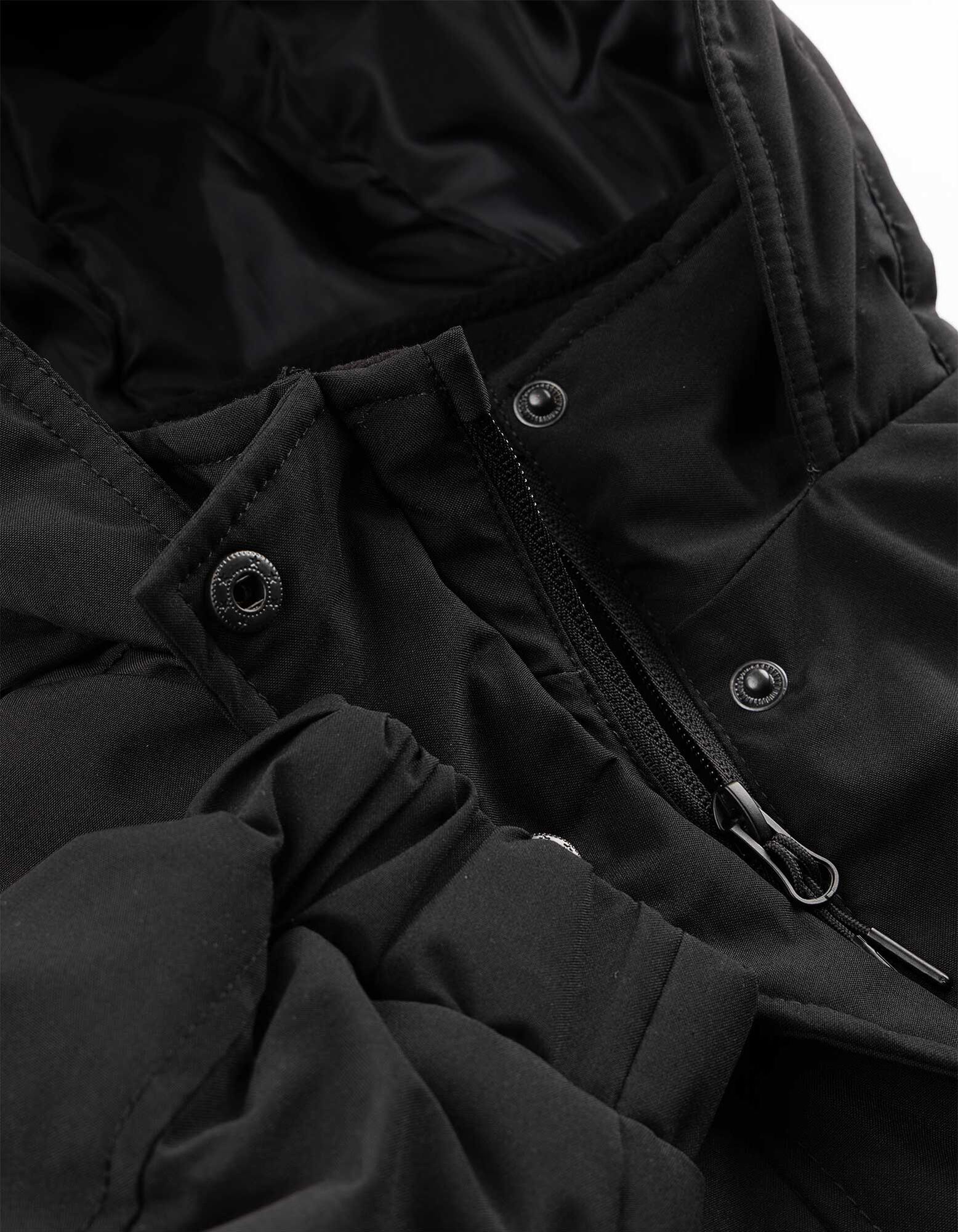 Jacke - Wasserabweisend - Schwarz