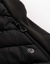 Bodywarmer - Stiknaden - zwart