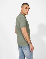 Polo-majica - jednobojna - tamno-zelena