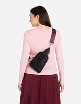 Koti rihm - mitmemustriline - tumepunane