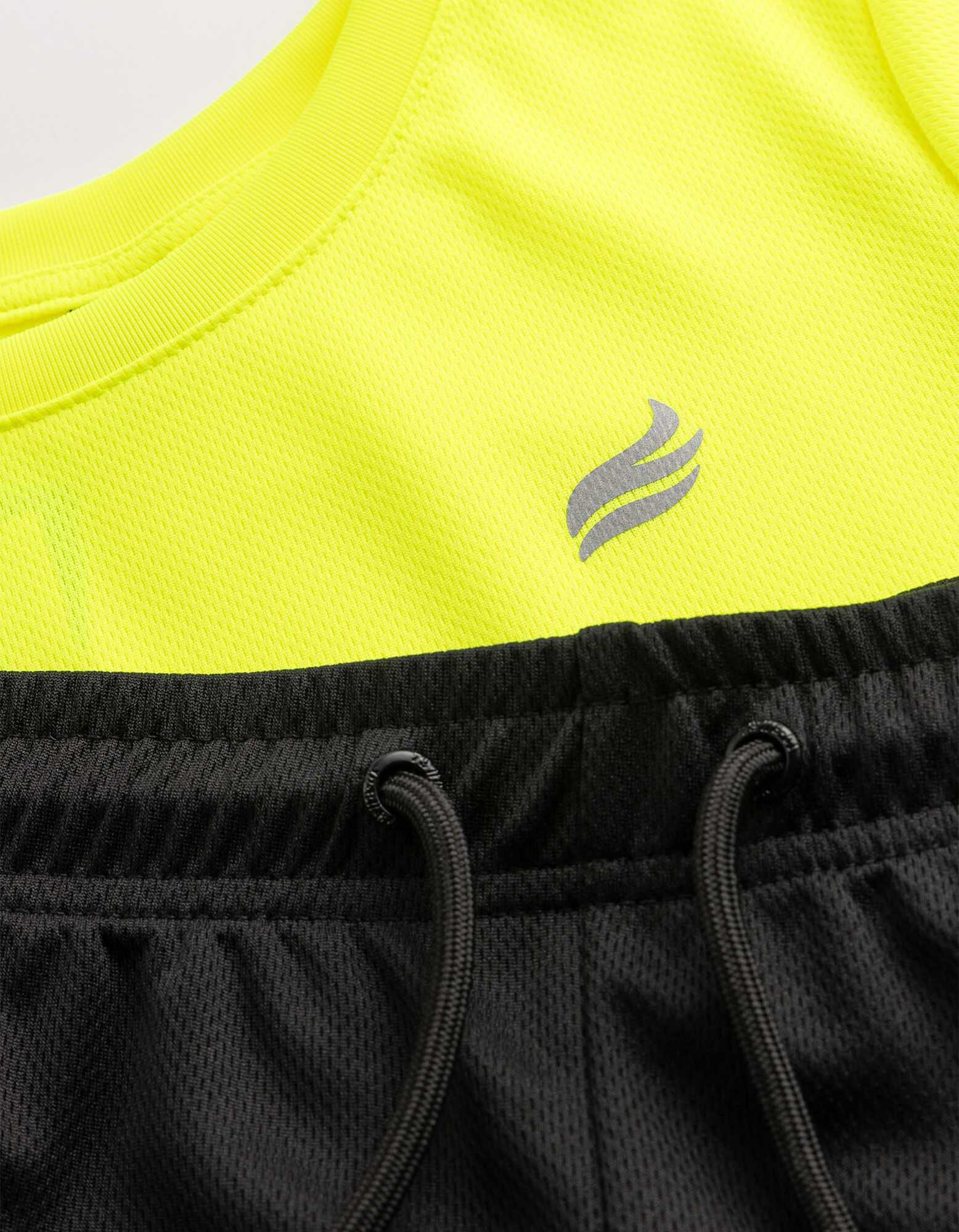 Souprava trička a kalhot - Předn&iacute; tisk - gelb