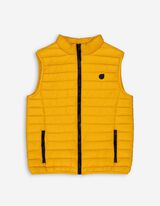 Bodywarmer - Label - lichtgeel