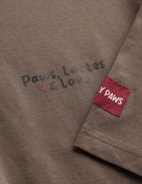 T-Shirt - Tiermotiv - Braun
