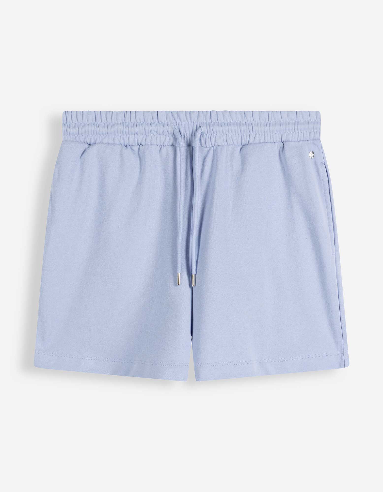 Short - Molleton - bleu clair