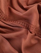 Blusa - Viscosa - marrone chiaro