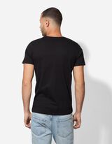 Tričko - Okrúhly výstrih - cierna