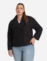 Caban striukė - Viskozės dalis - tamsiai pilkas