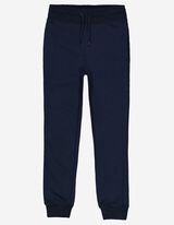 Pantaloni jogging - Bandă elastică în talie - Albastru inchis
