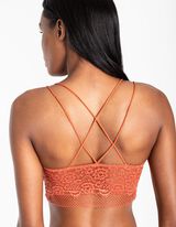 Podprsenkov&yacute; top - Vatovan&eacute; ko&scaron;&iacute;čky - svetlocervena