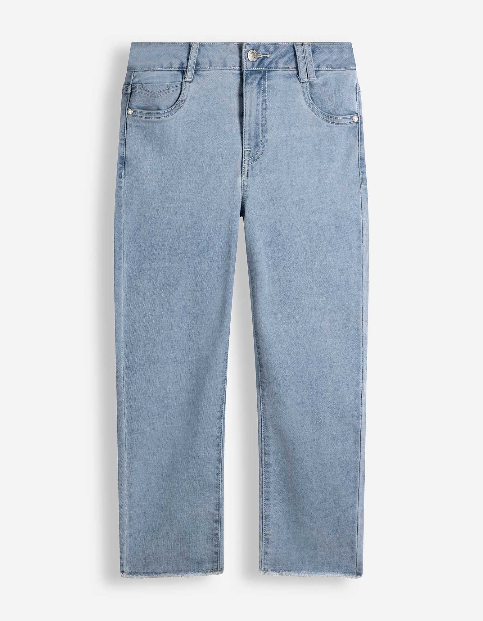 Caprihose - Skinny Fit - Hellblau