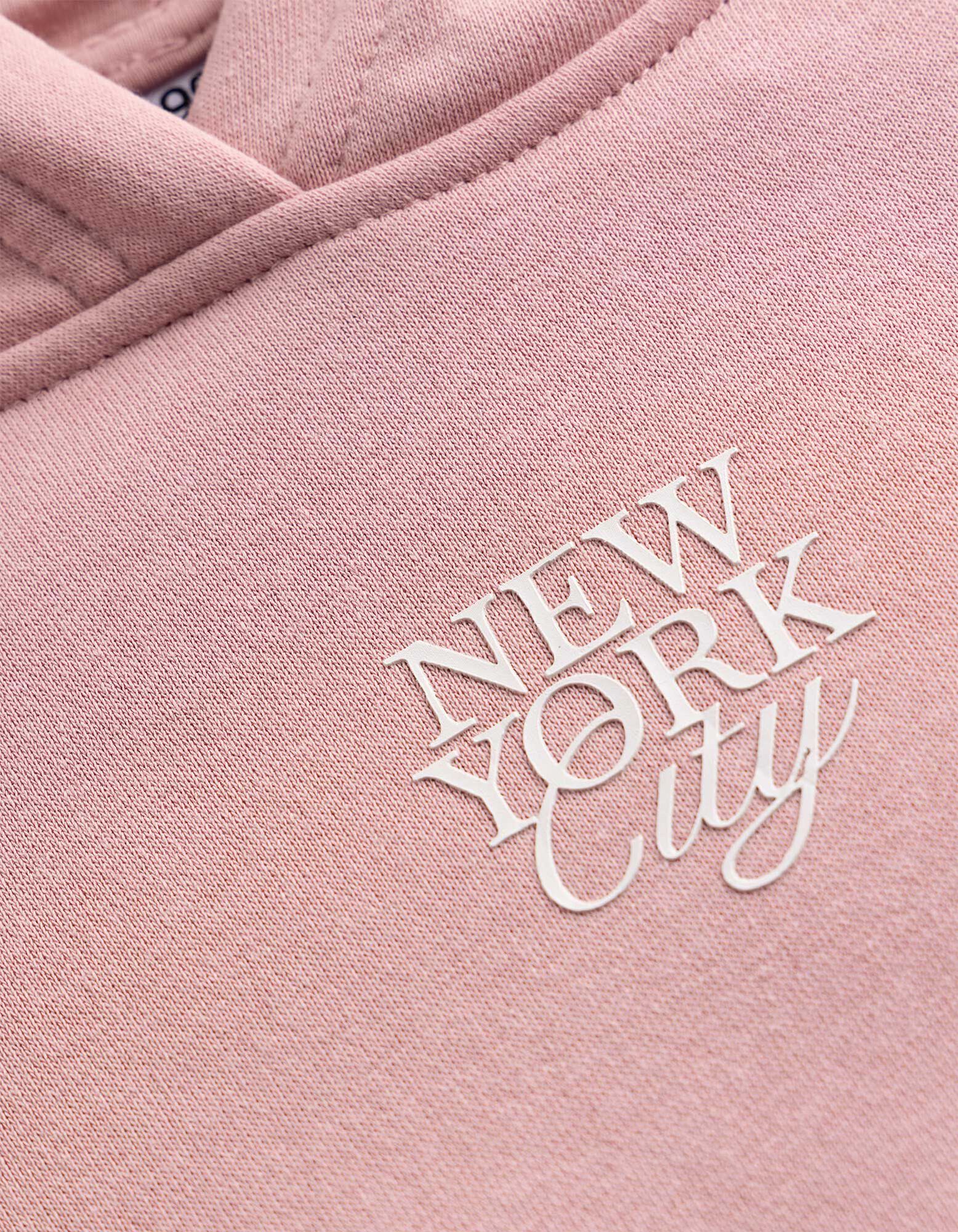 Hoodie - Print - Rosa