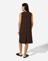 Kleid in A-Linie - A-Shape - Dunkelbraun