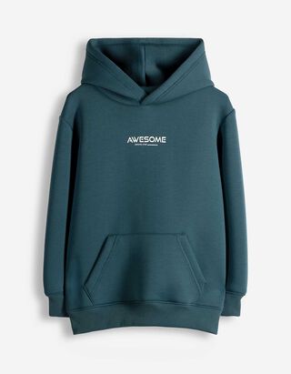 Hoodie - Scuba - blau