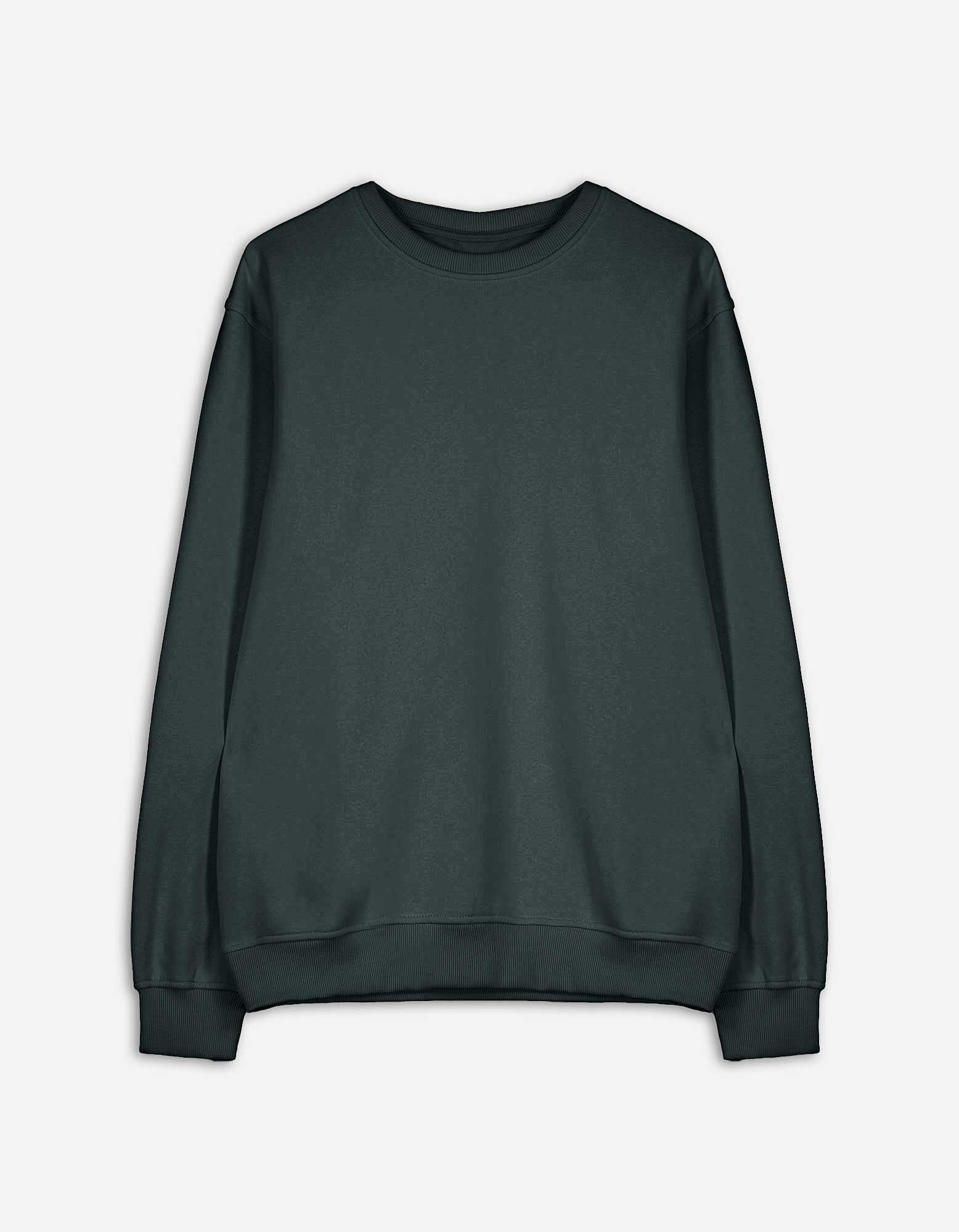 Sweatshirt - Relax Fit - Khaki