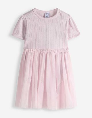 Abito - Pointelle - rosa