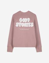 Felpa - Impronta sul retro - rosa