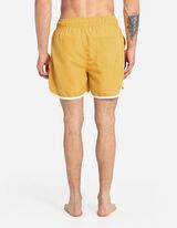 Kopalne hlače - Kontrastne črte - rumena