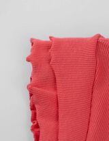 Majica na bretele - Volani - svetlo-crvena