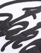 Tricou - Imprimare spate - Alb