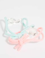 Наруквица пријатељства - 2 u pakovanju - crno