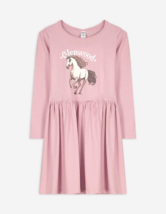 Jurk - Print - pink